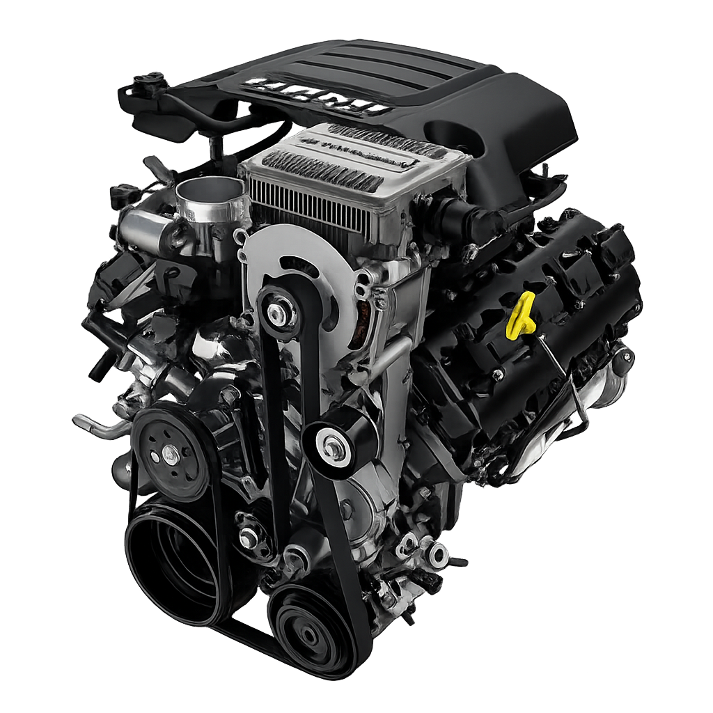 5.7L V8 HEMI MDS VVT eTorque engine