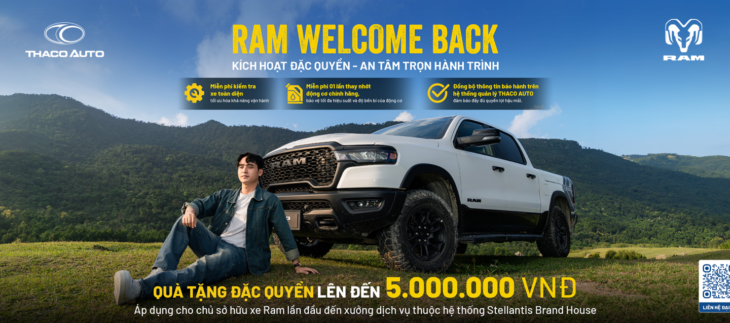 RAM WELCOME BACK