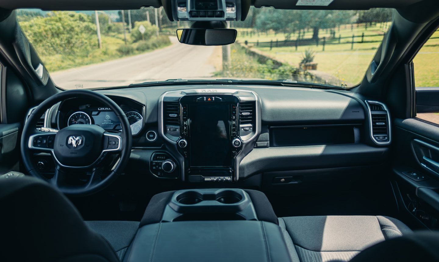 The interior of the 2023 Ram 1500