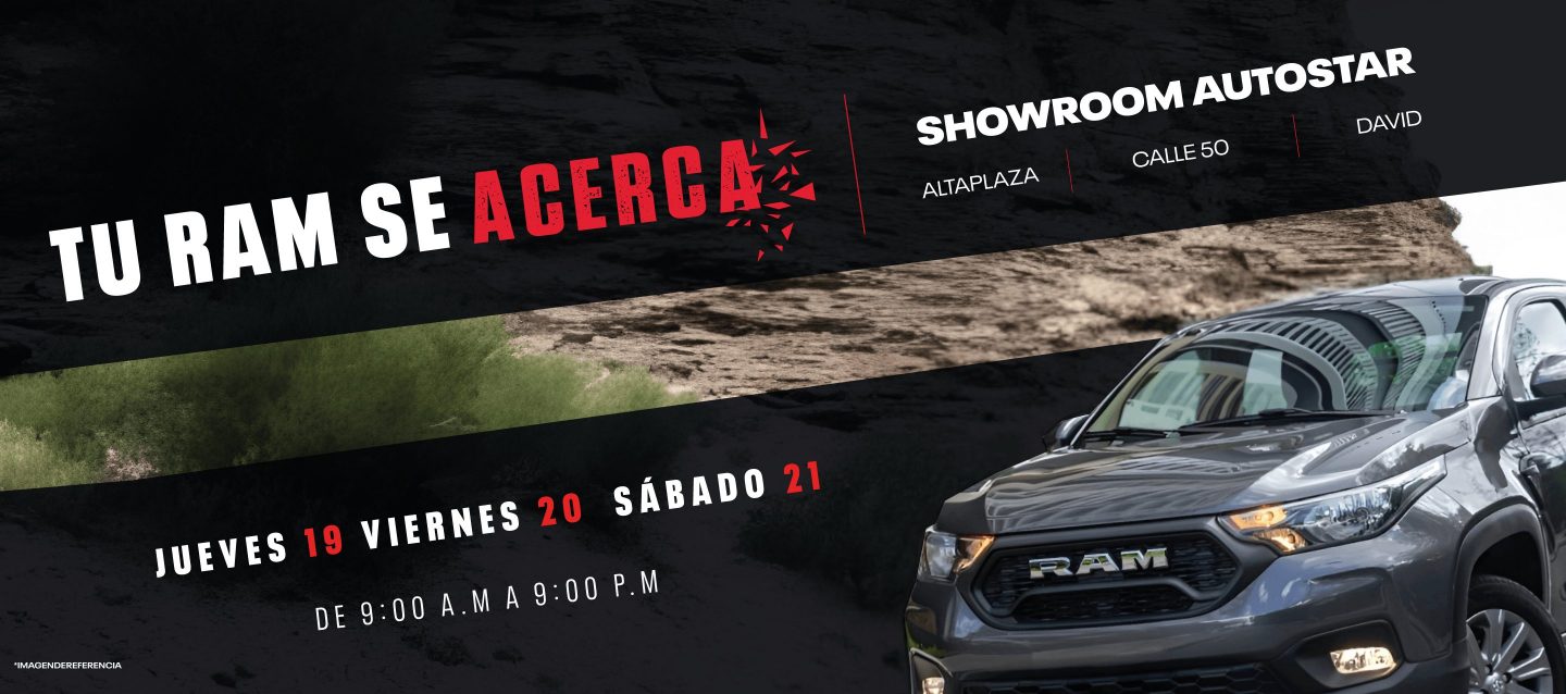 A black 2023 Ram 1500 Laramie 4x4 Crew Cab parked on a clearing in the desert at dusk. It's Ram season.