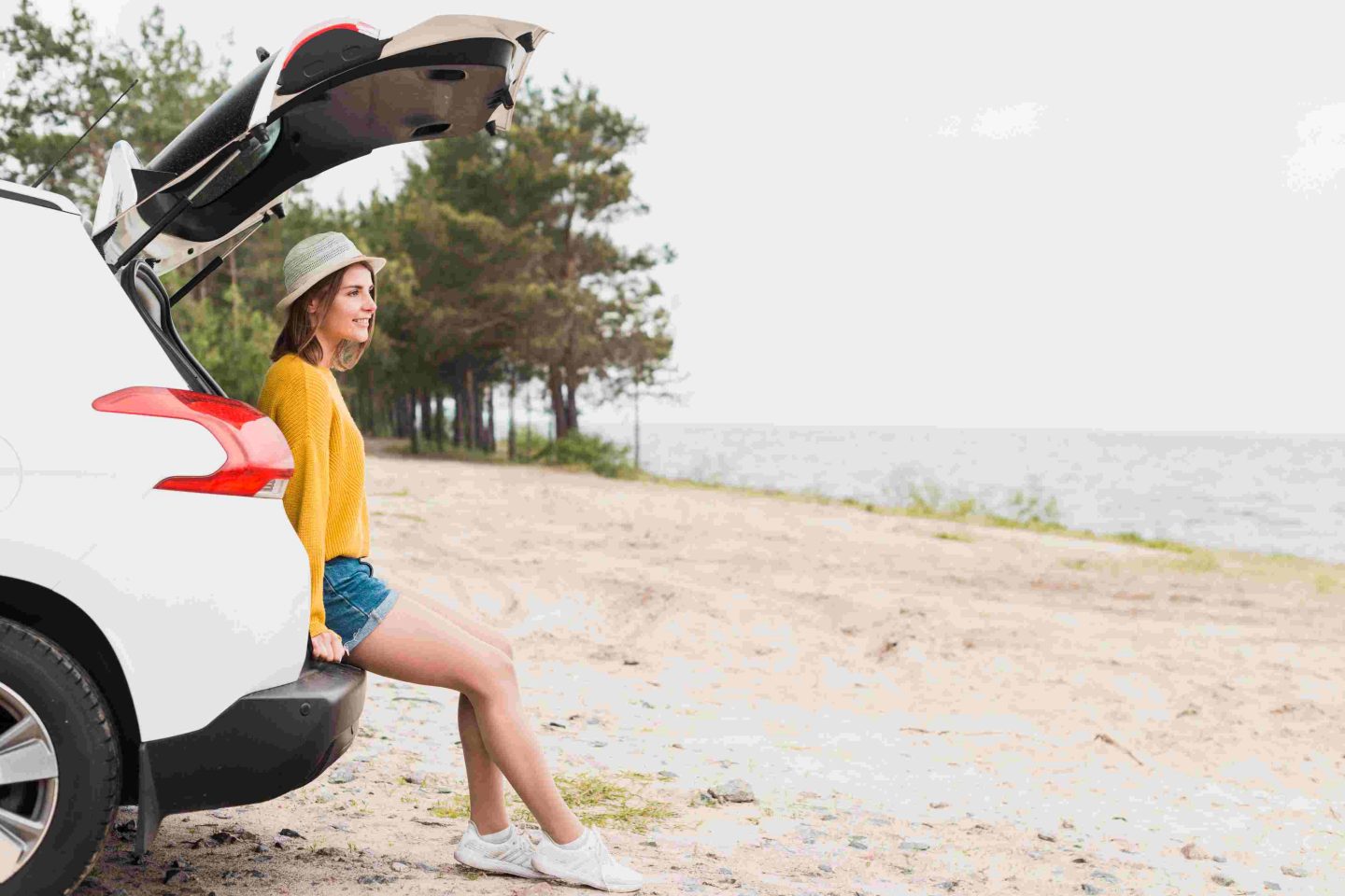 equipamiento de auto para verano