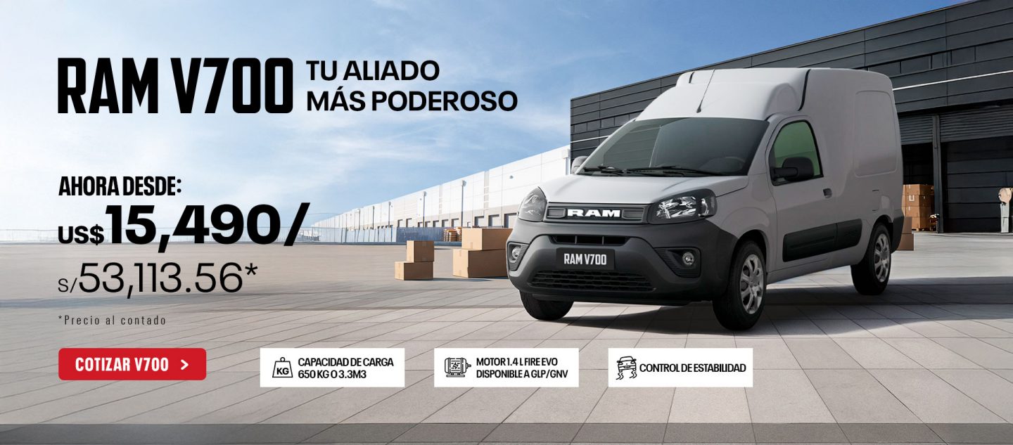 RAM v700 color blanco