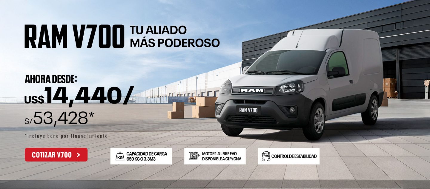 RAM v700 color blanco